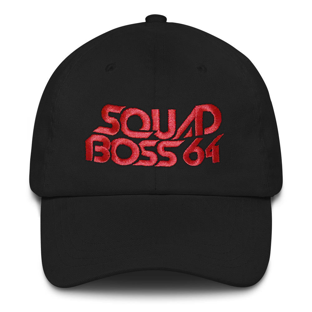 SquadBoss 64 - Dad Hat Red Variant