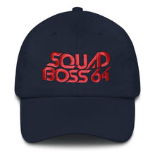 Load image into Gallery viewer, SquadBoss 64 - Dad Hat Red Variant
